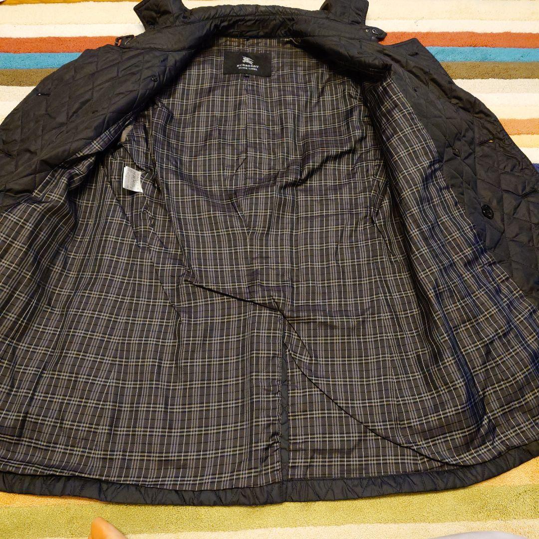 BURBERRY BLACK LABEL キルティングトレンチコート Lサイズ