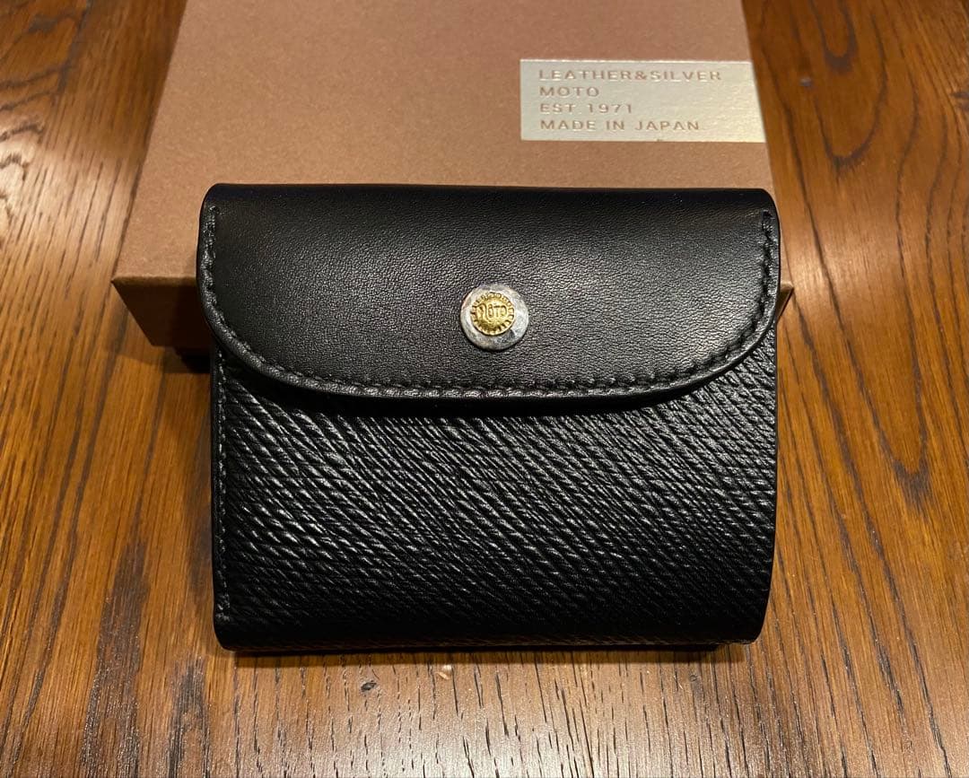 moto モト W5 ブライドル × ロシアンカーフ レザー ウォレット