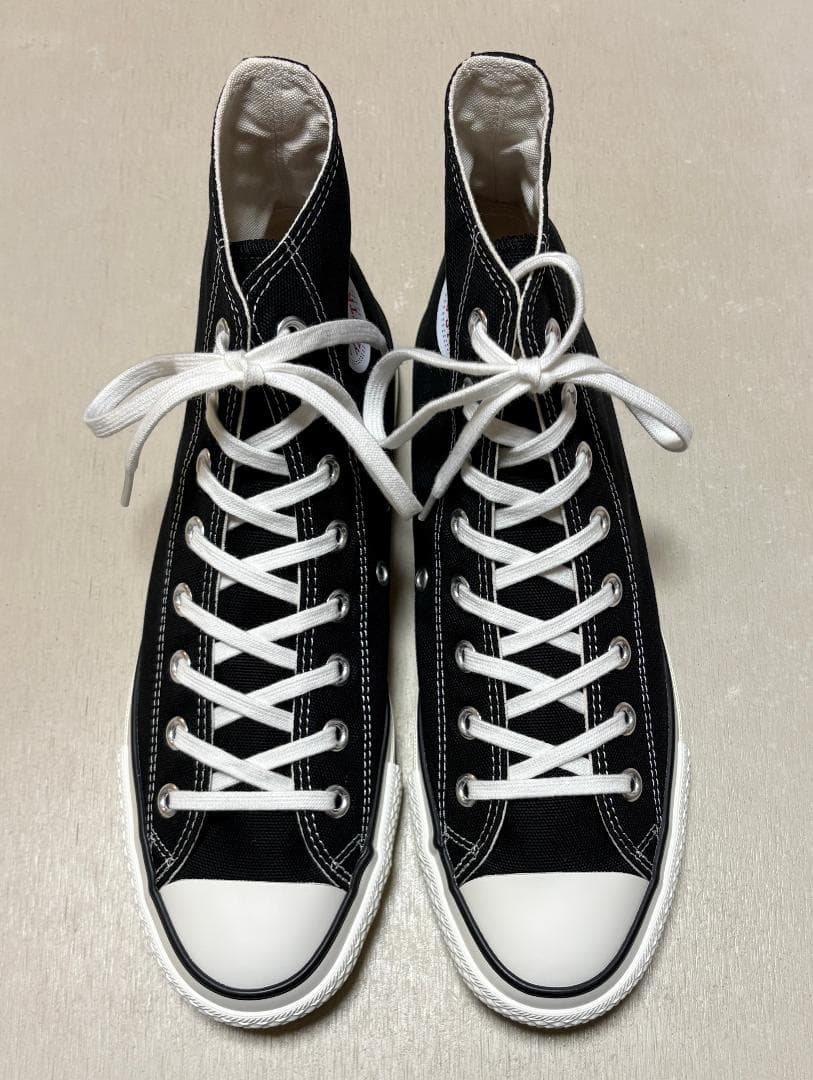 コンバース　日本製　オールスター J　ブラック　HI　27cm