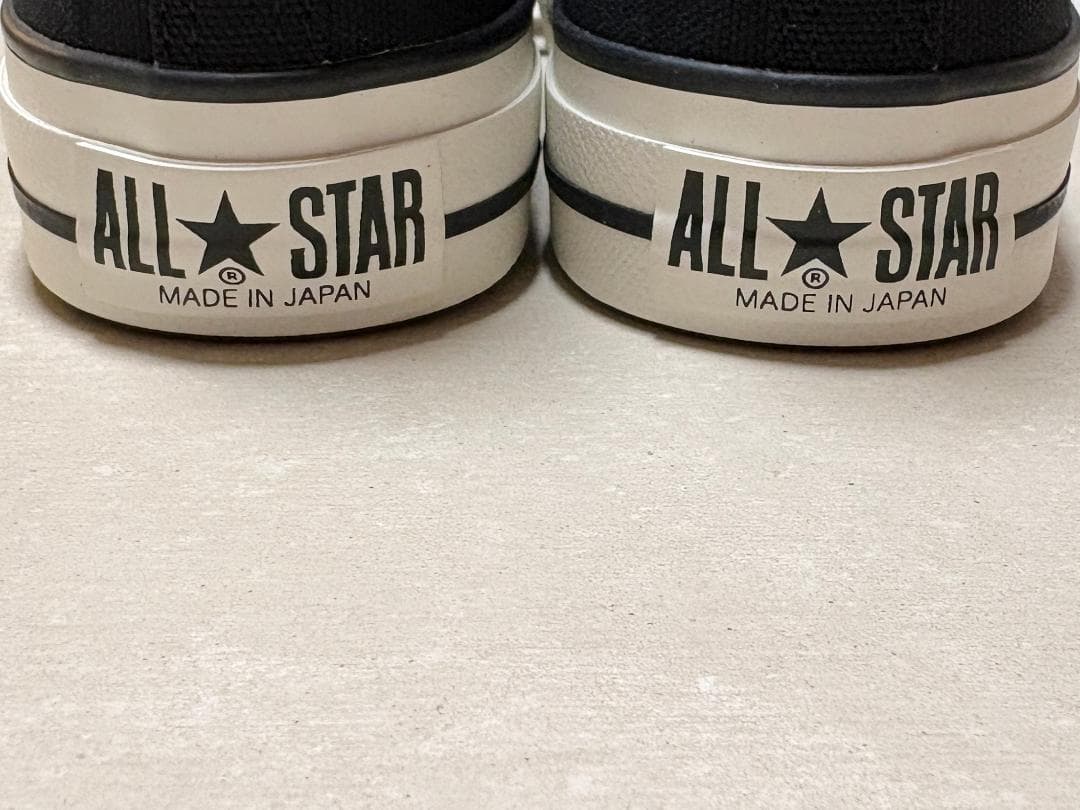 コンバース　日本製　オールスター J　ブラック　HI　27cm
