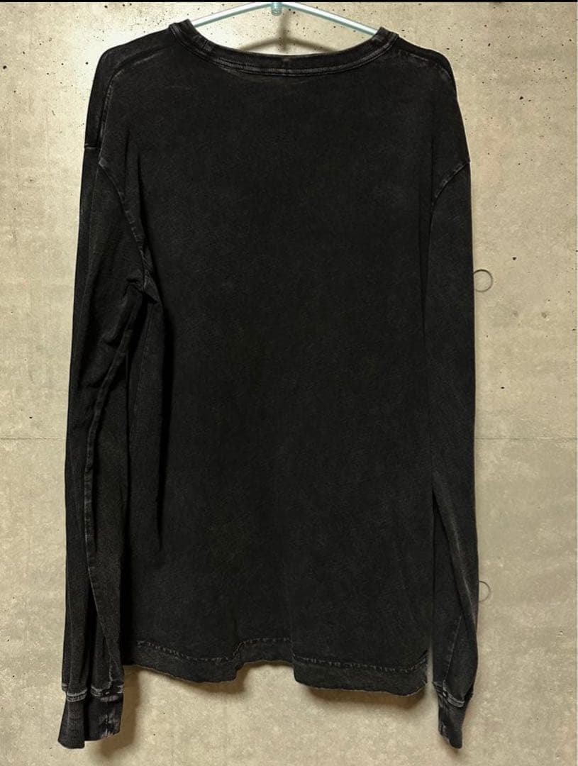 アレキサンダーワン アシッドウォッシュ ロンT S しょーきち着用