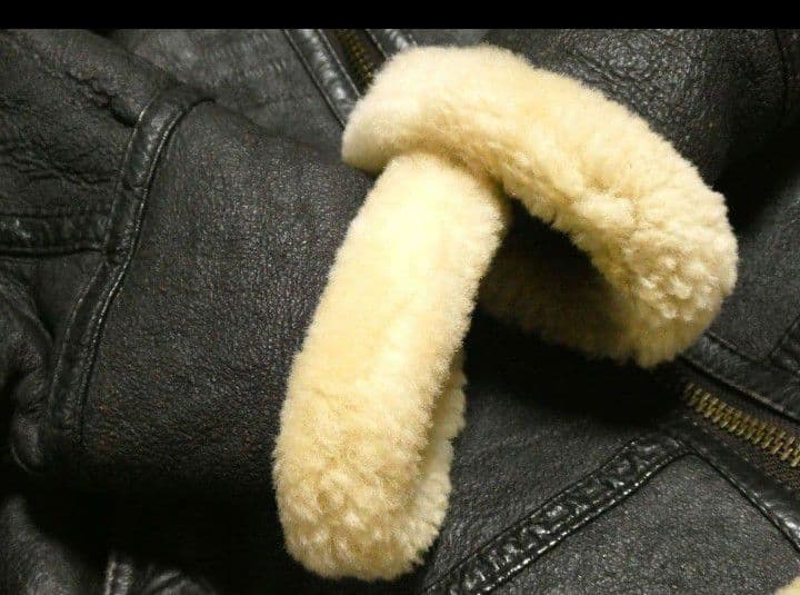 レディースサイズ キッズサイズ リアルムートンB3 フライトジャケット