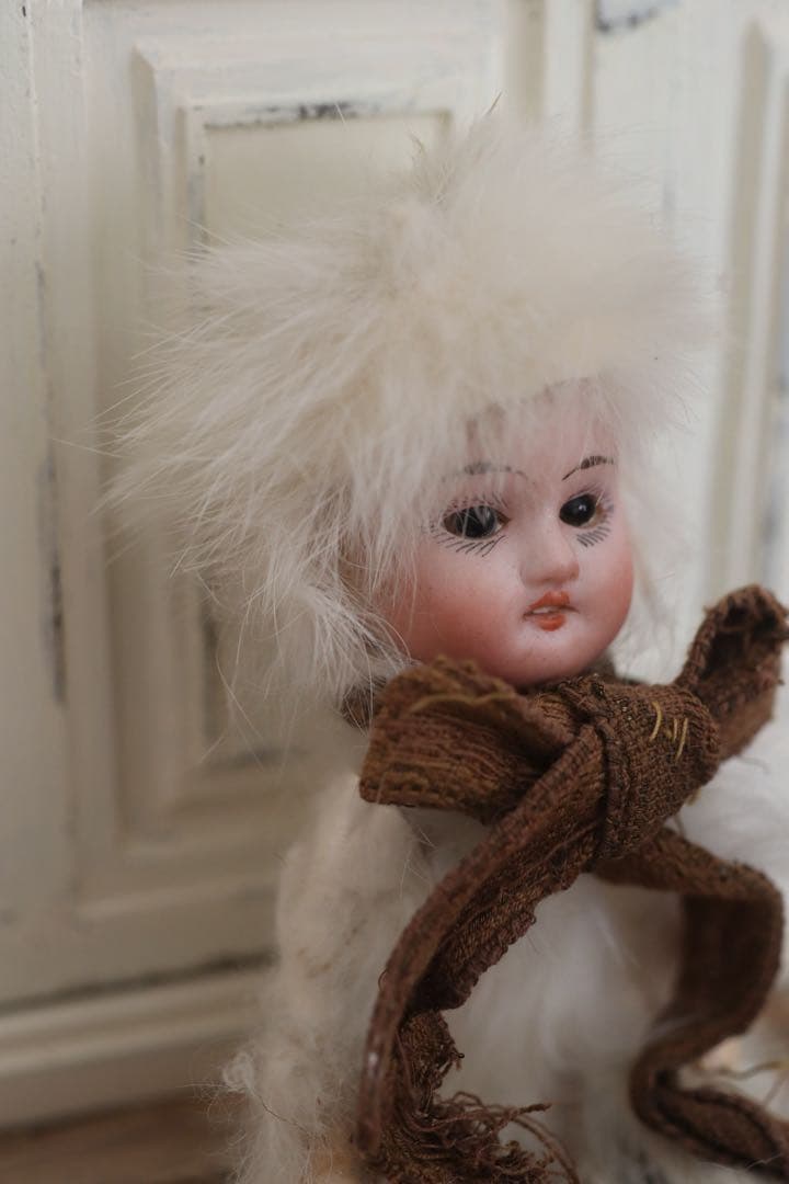 激レア　スノーベイビー　アンティーク　ビスクドール