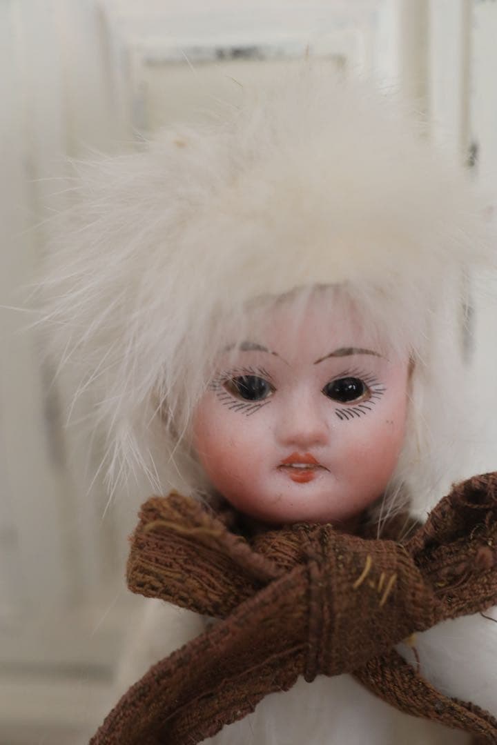 激レア　スノーベイビー　アンティーク　ビスクドール