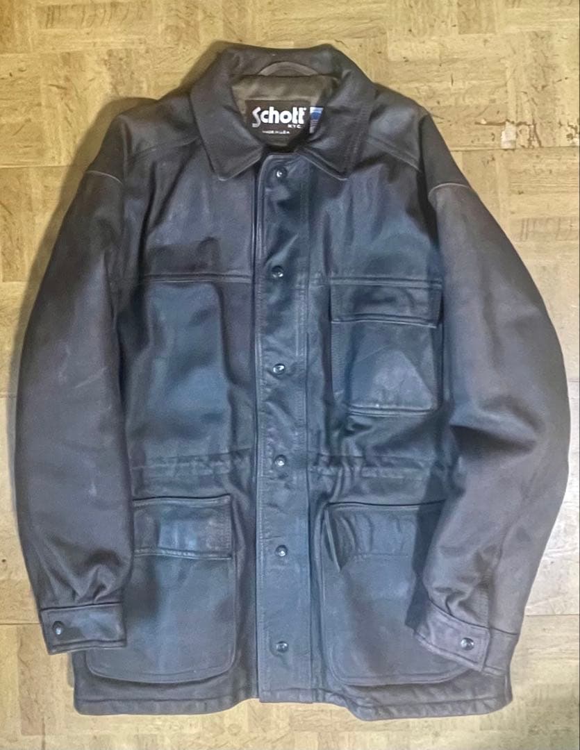 schottカーコート42 brown