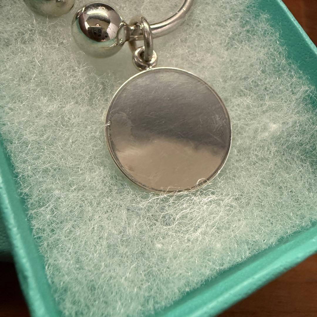 ティファニー　希少　キーリング　キーホルダー　純銀　　SV999