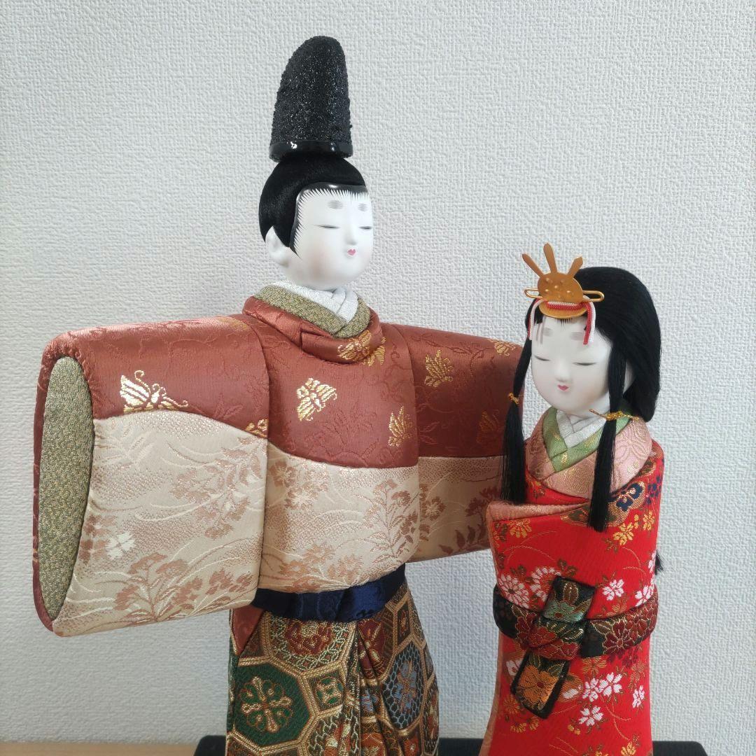 ❀木目込み雛人形❀大きいお雛様❀木目込人形