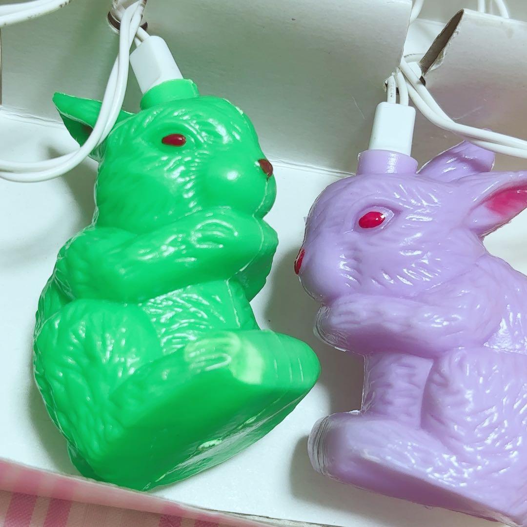 ヴィンテージ　イースターラビット　ライト　デッドストック