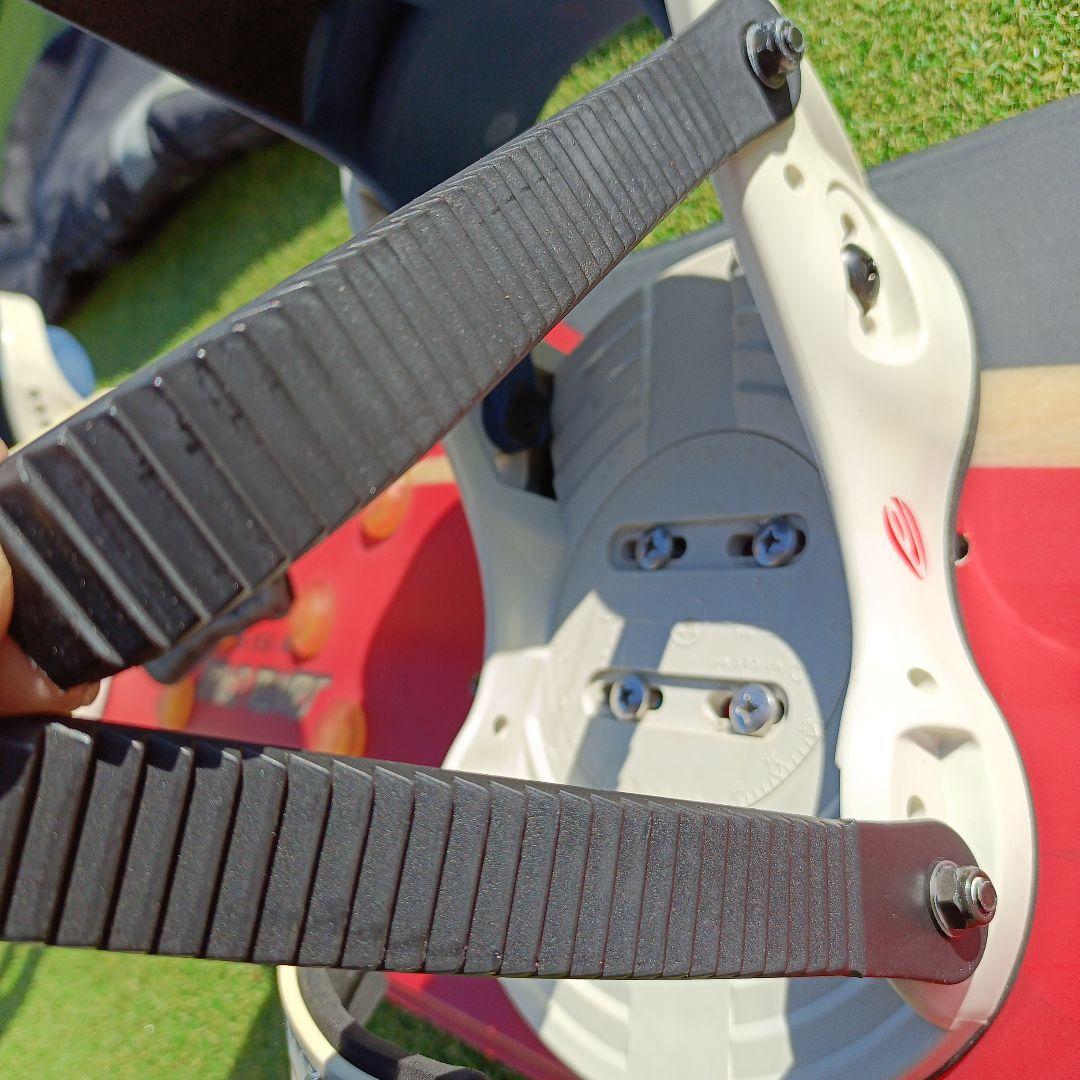 SANTA CRUZスノーボード ビンディングセットバッグ専用手袋付き153cm