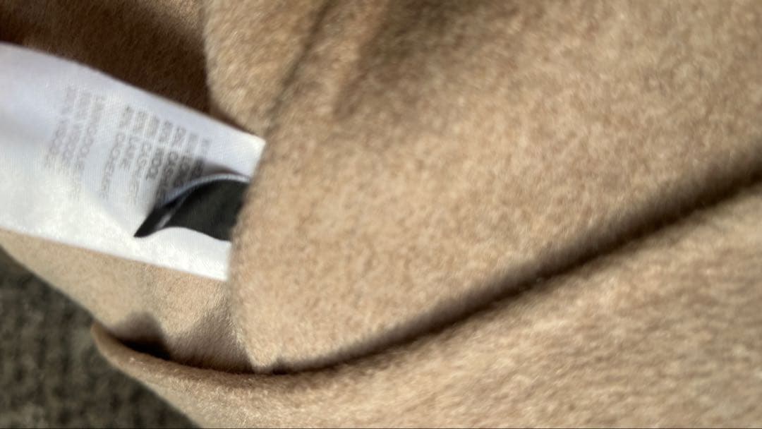 Josephカシミヤウールベージュ ロングコート ベルト付き