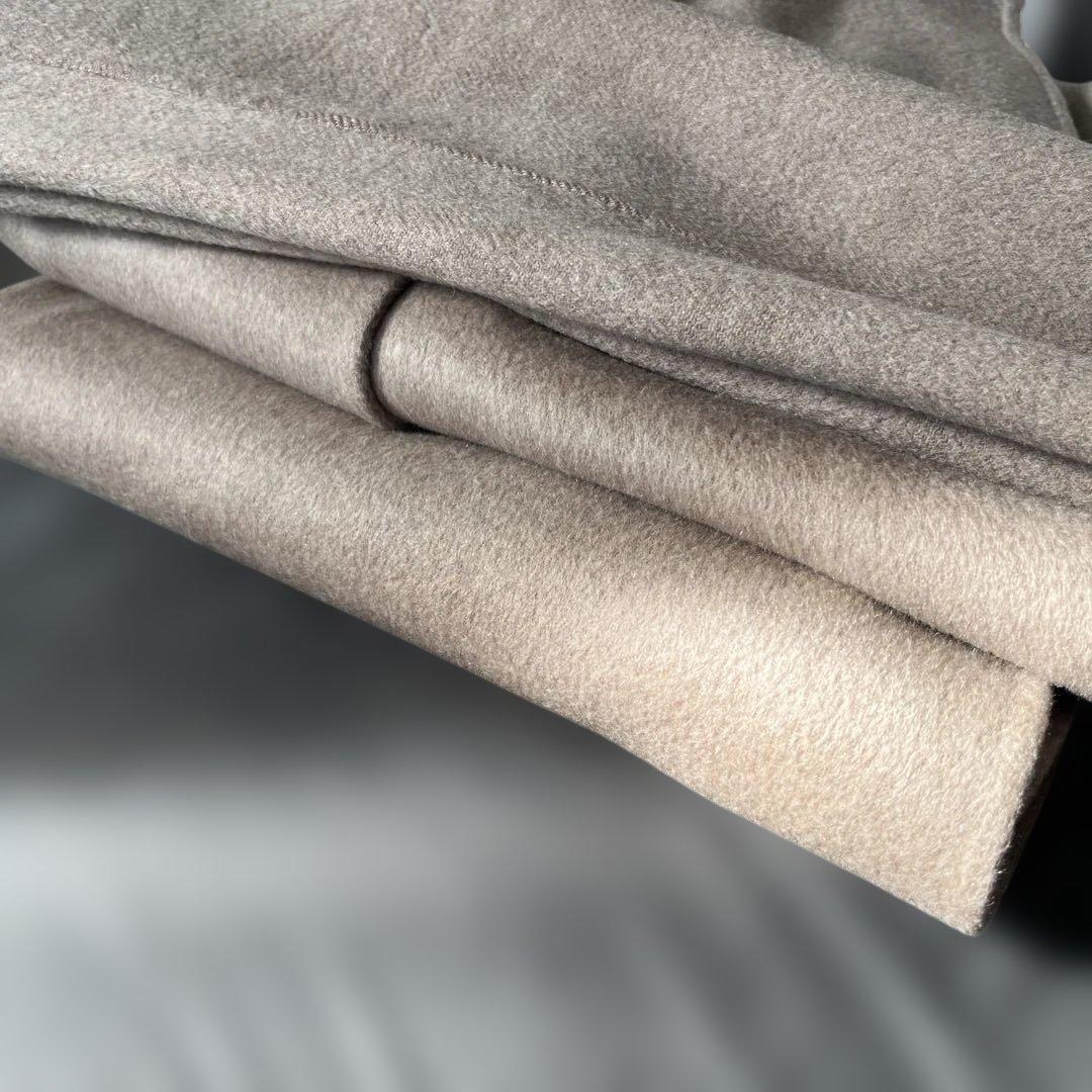 Josephカシミヤウールベージュ ロングコート ベルト付き