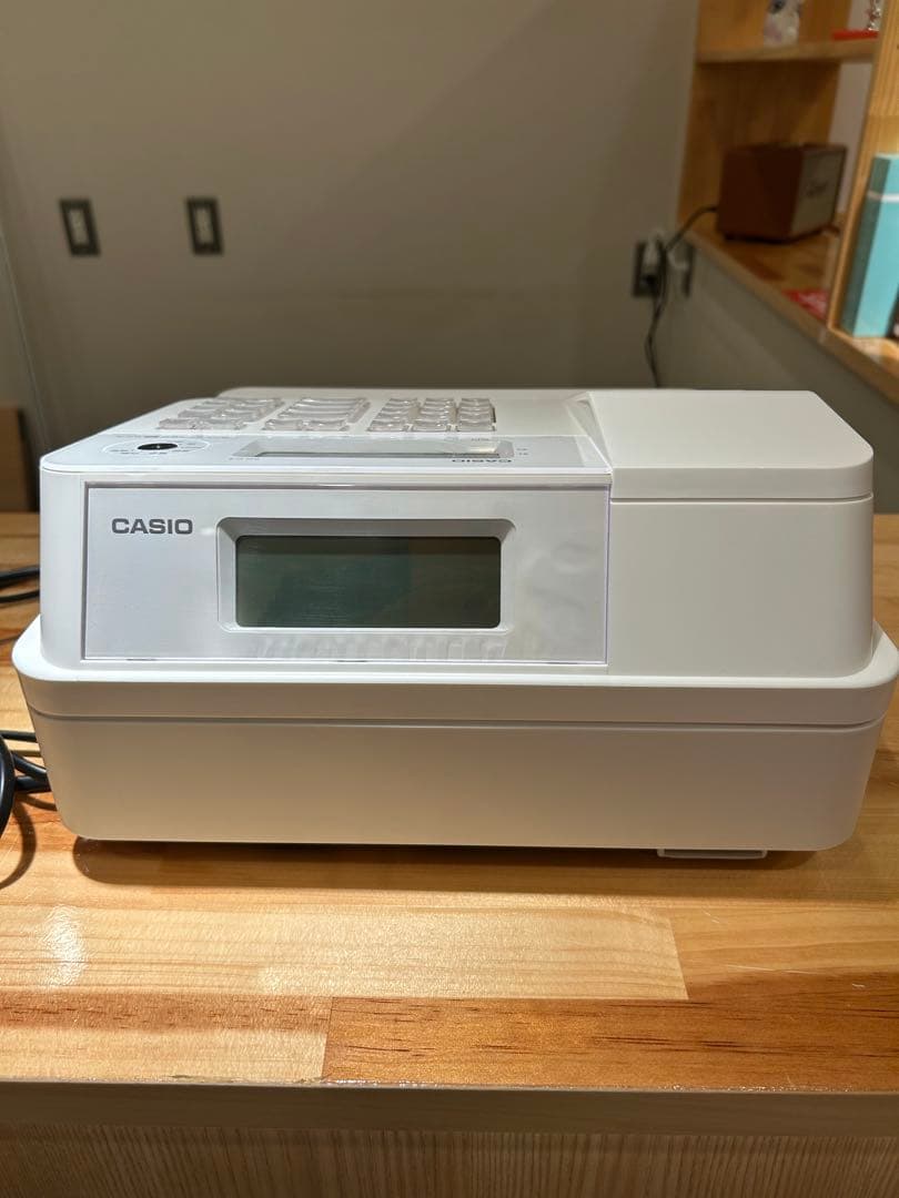 カシオ　レジスター SR-G3-WE