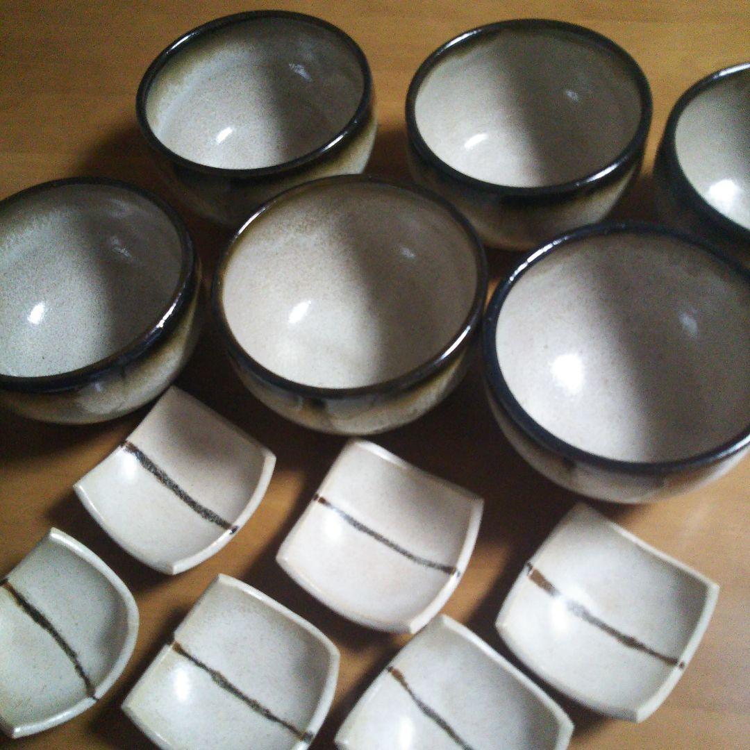 北窓窯 どんぶり6&小皿6