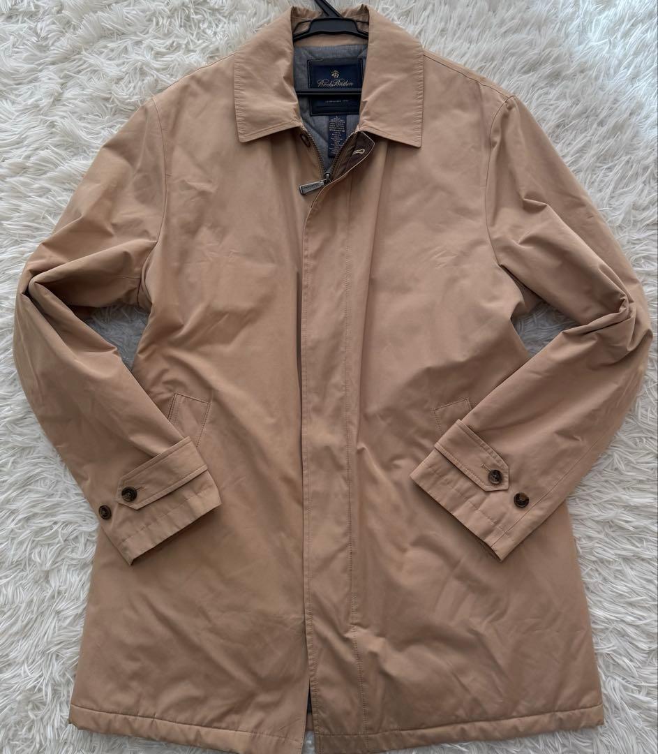 BROOKSBROTHERS ステンカラーコート　中綿　キルティング