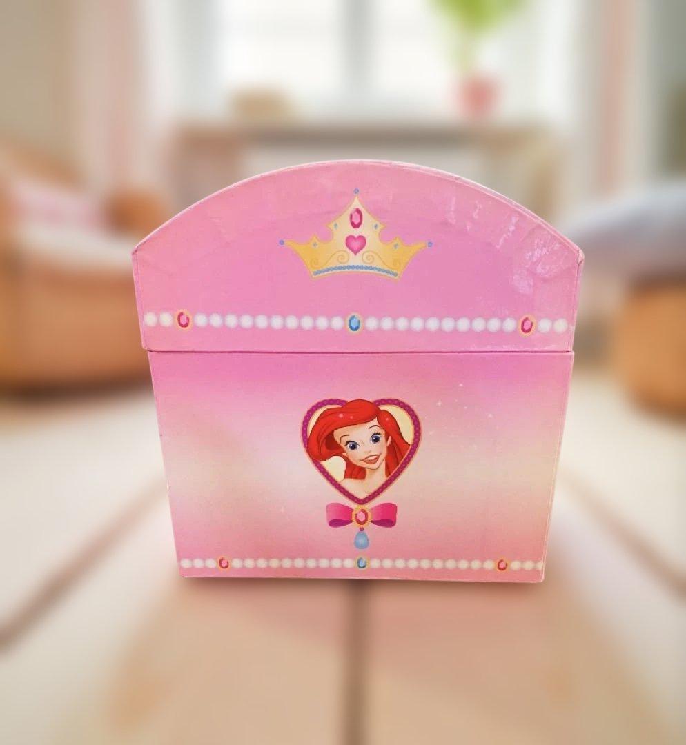 アリエルオルゴール付きジェリーボックス　小物入れ　レトロ　当時物　入手困難