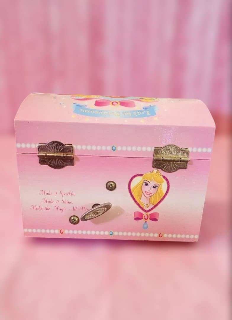 アリエルオルゴール付きジェリーボックス　小物入れ　レトロ　当時物　入手困難