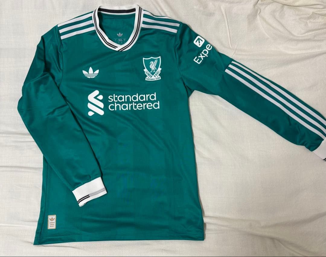 smjr様　25-26 リヴァプール 3rd 長袖オーセンティックユニフォーム