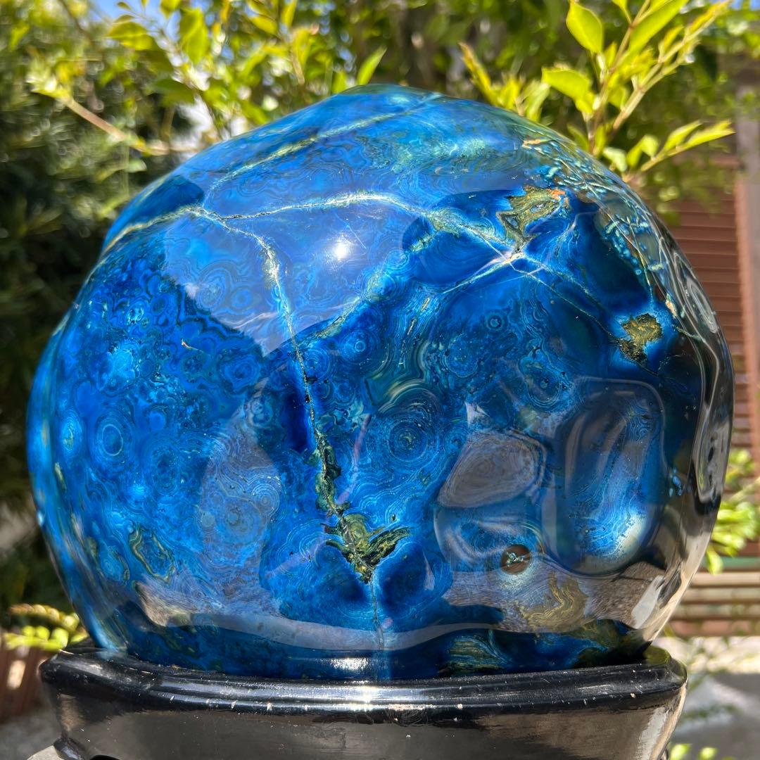 ✳️専用‼️✮家宝級逸品✮超極大✮癒される色模様✨ブルーメノウ 青瑪瑙 原石 天然石