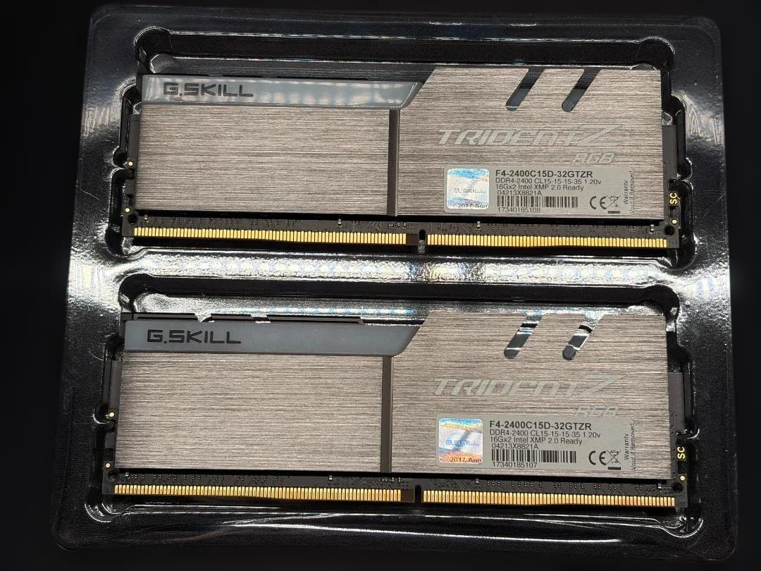 G.SKILL Trident Z RGB DDR4 32GB(16GB×2枚)