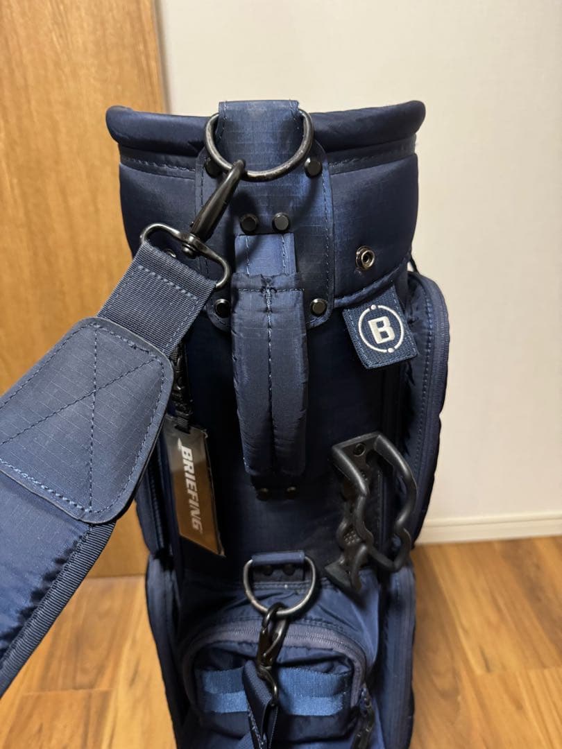 BRIEFING ネイビー キャディバッグ