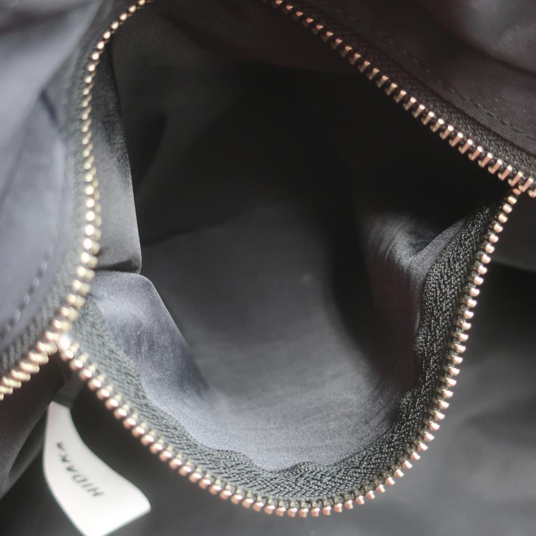 美品 HIDAKA ナイロン ピンポン メッセンジャー ショルダー バッグ 鞄