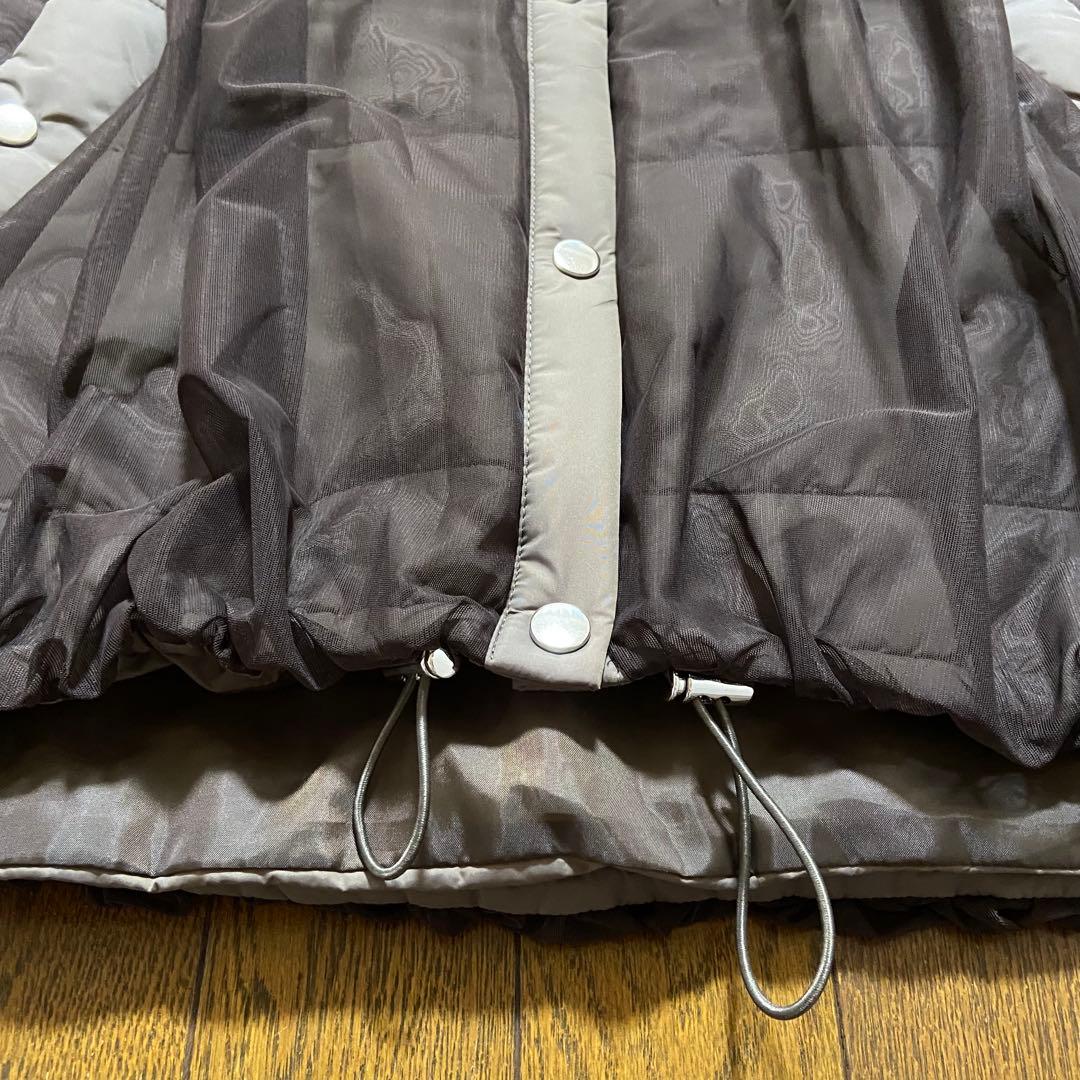 【Eito stan】チュール中綿ベスト quaranciel パンツ