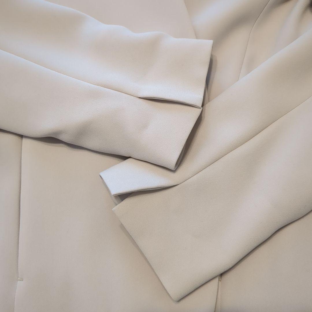 SYSC様☆PLST プラステ パンツスーツ ノーカラー 薄ベージュ