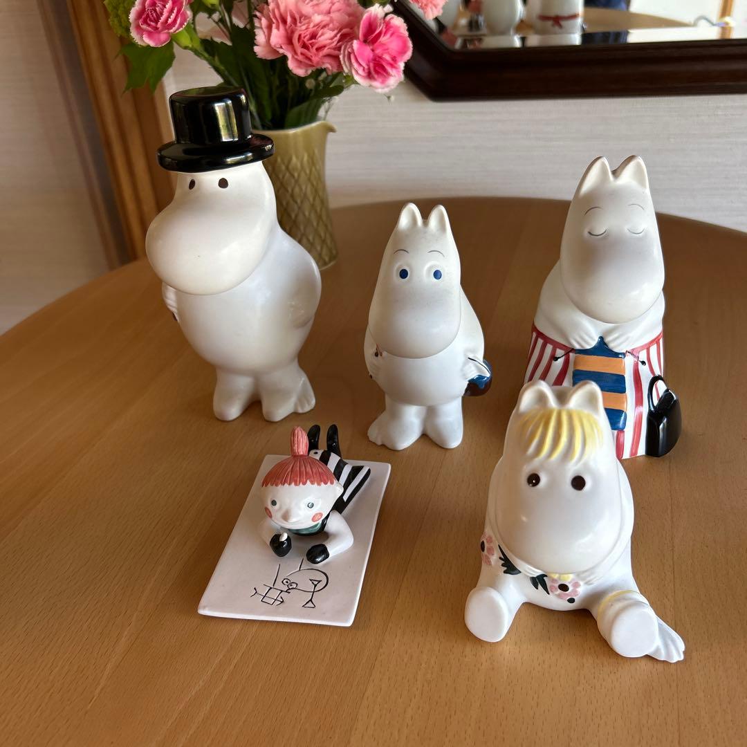 アラビア　ムーミン 陶器　フィギュアセット