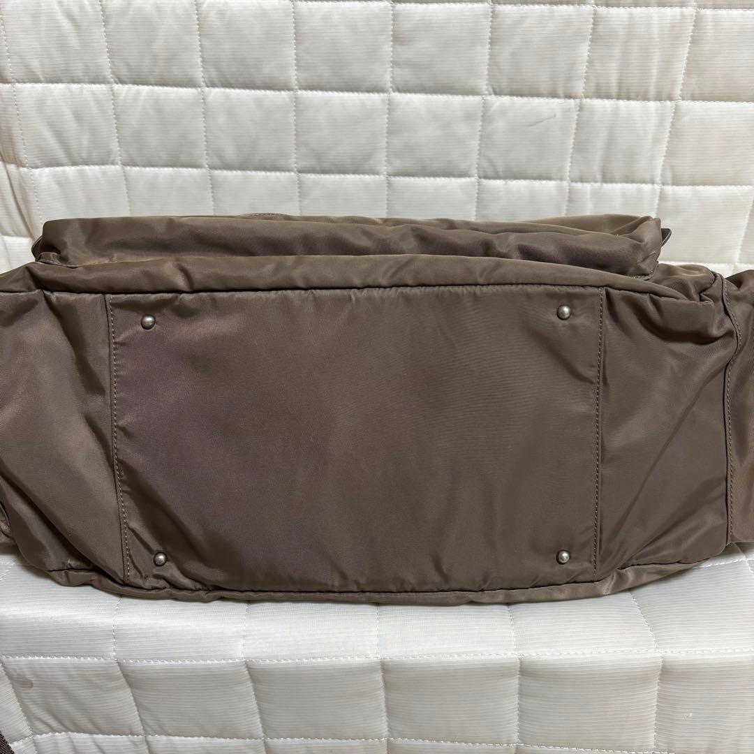 美品☆アニエスベー　大容量　ボストンバッグ　2way 茶色　ブラウン