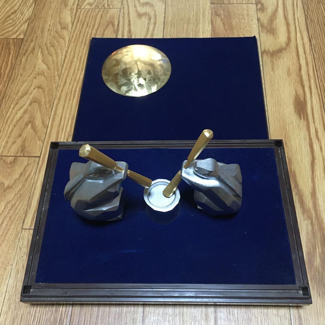 1144 餅つきうさぎ 月ウサギ 置物