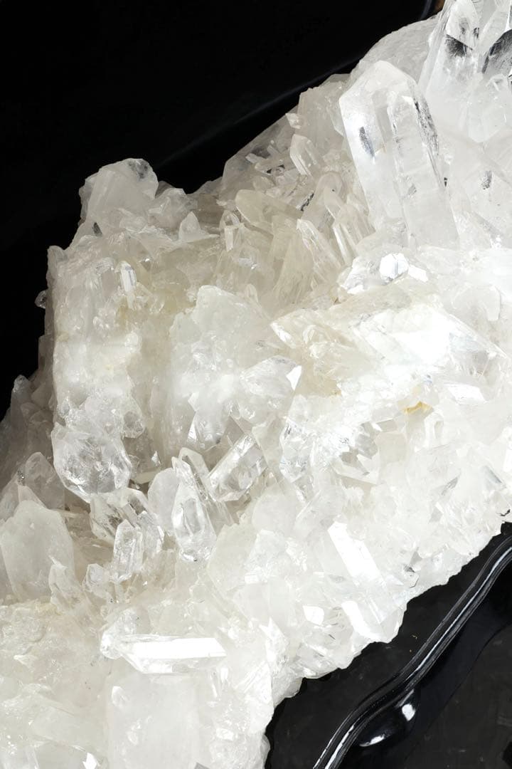 天然石 水晶クラスター 42.4kg 台座付 原石 鉱石 クオーツ クォーツ