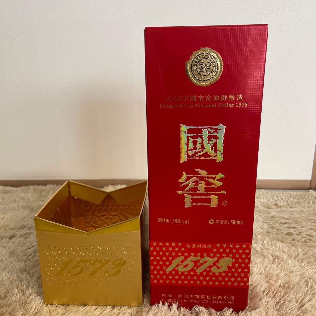箱未開封　中国酒 高級白酒 国窖1573 GUOJIAO 38度