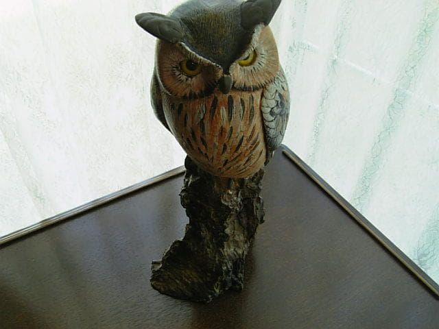 ＊フクロウのオブジェ＊　アンティーク品