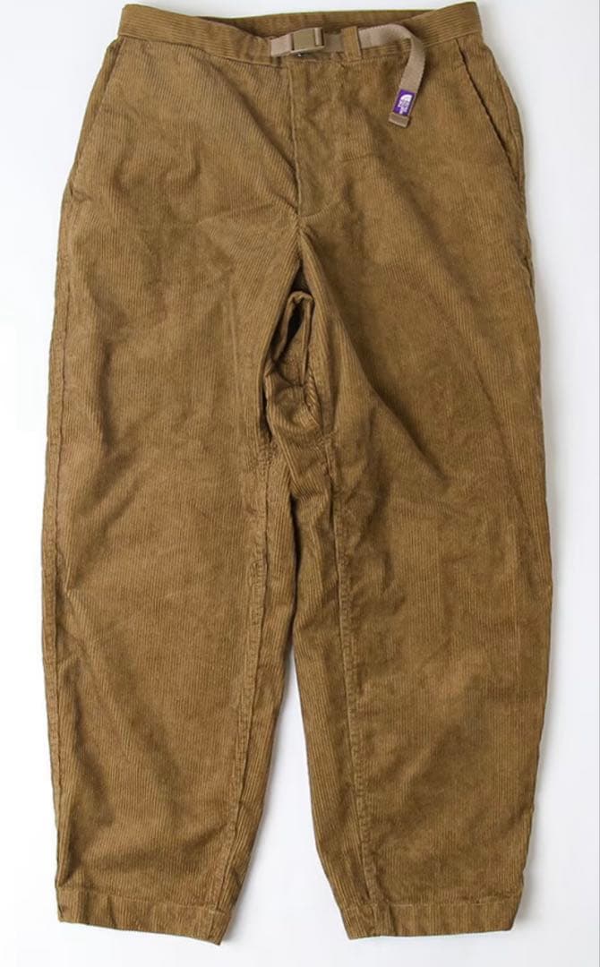 ノースフェイスパープルレーベル コーデュロイワイドテーパード パンツ　32