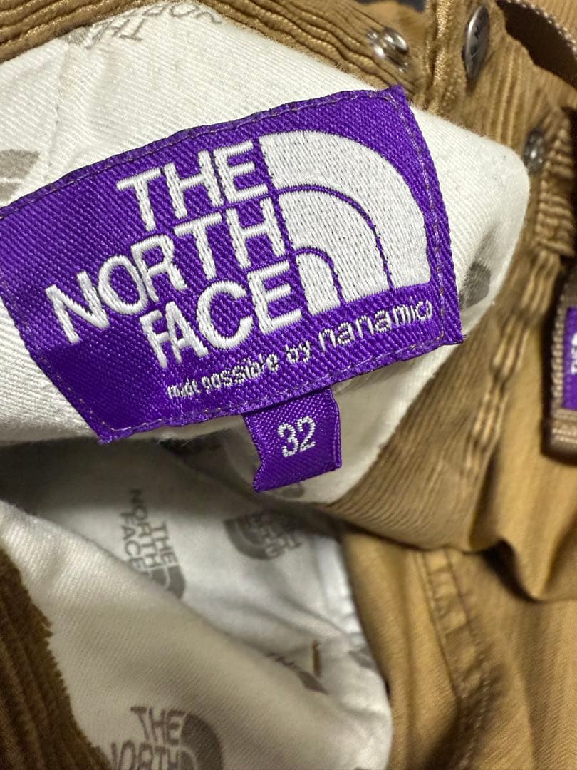 ノースフェイスパープルレーベル コーデュロイワイドテーパード パンツ　32