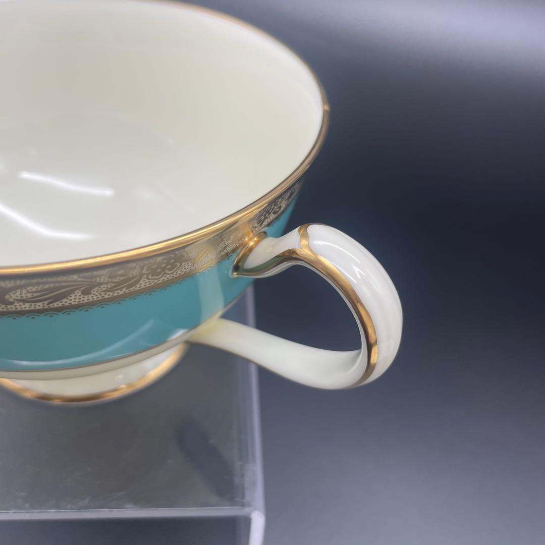 未使用品 ノリタケ SHEFFIELD カップ＆ソーサー 6客 シュガーポット