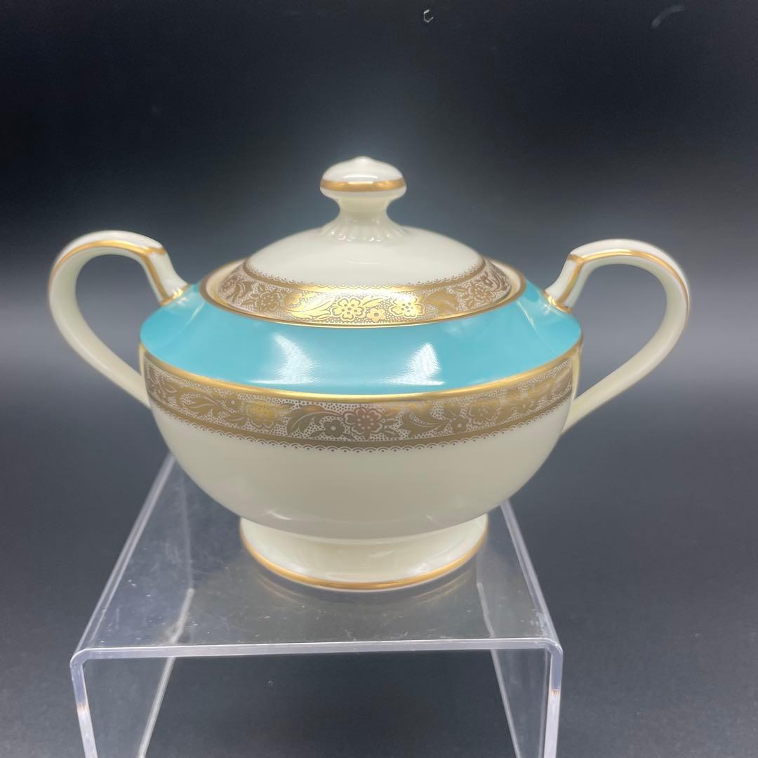 未使用品 ノリタケ SHEFFIELD カップ＆ソーサー 6客 シュガーポット