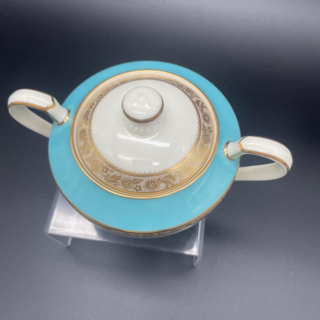 未使用品 ノリタケ SHEFFIELD カップ＆ソーサー 6客 シュガーポット