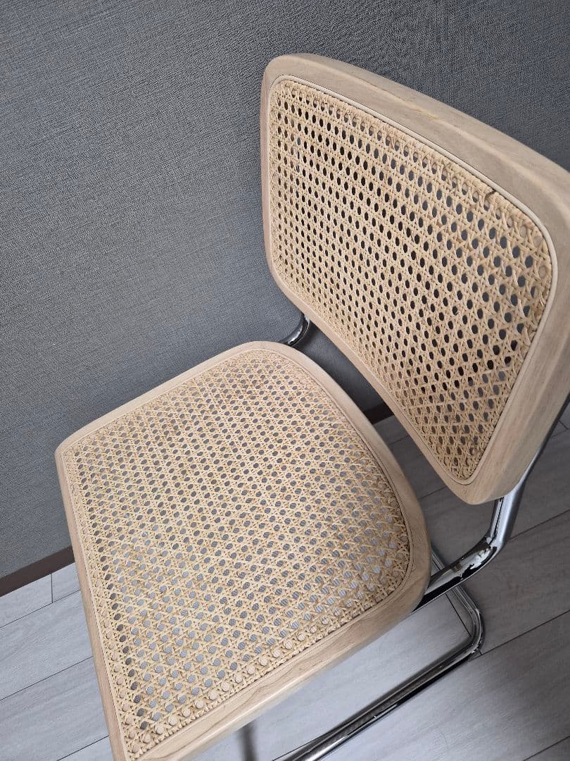 (完成品)チェスカチェア　ラタン　リプロダクト