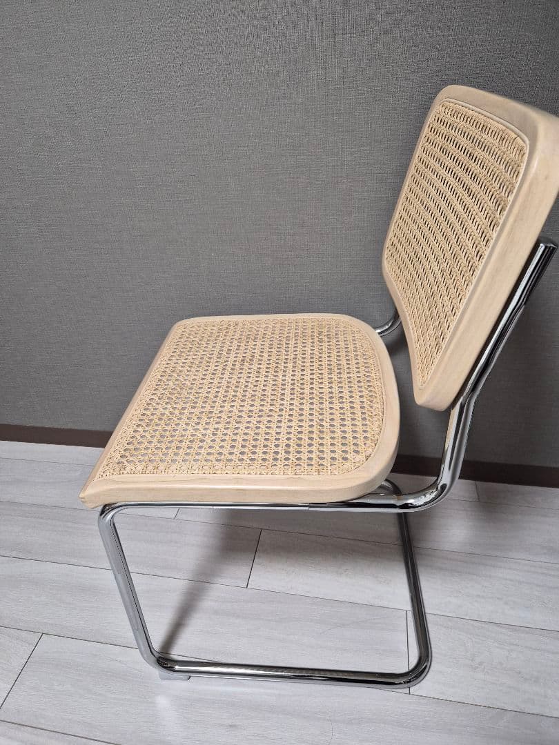 (完成品)チェスカチェア　ラタン　リプロダクト