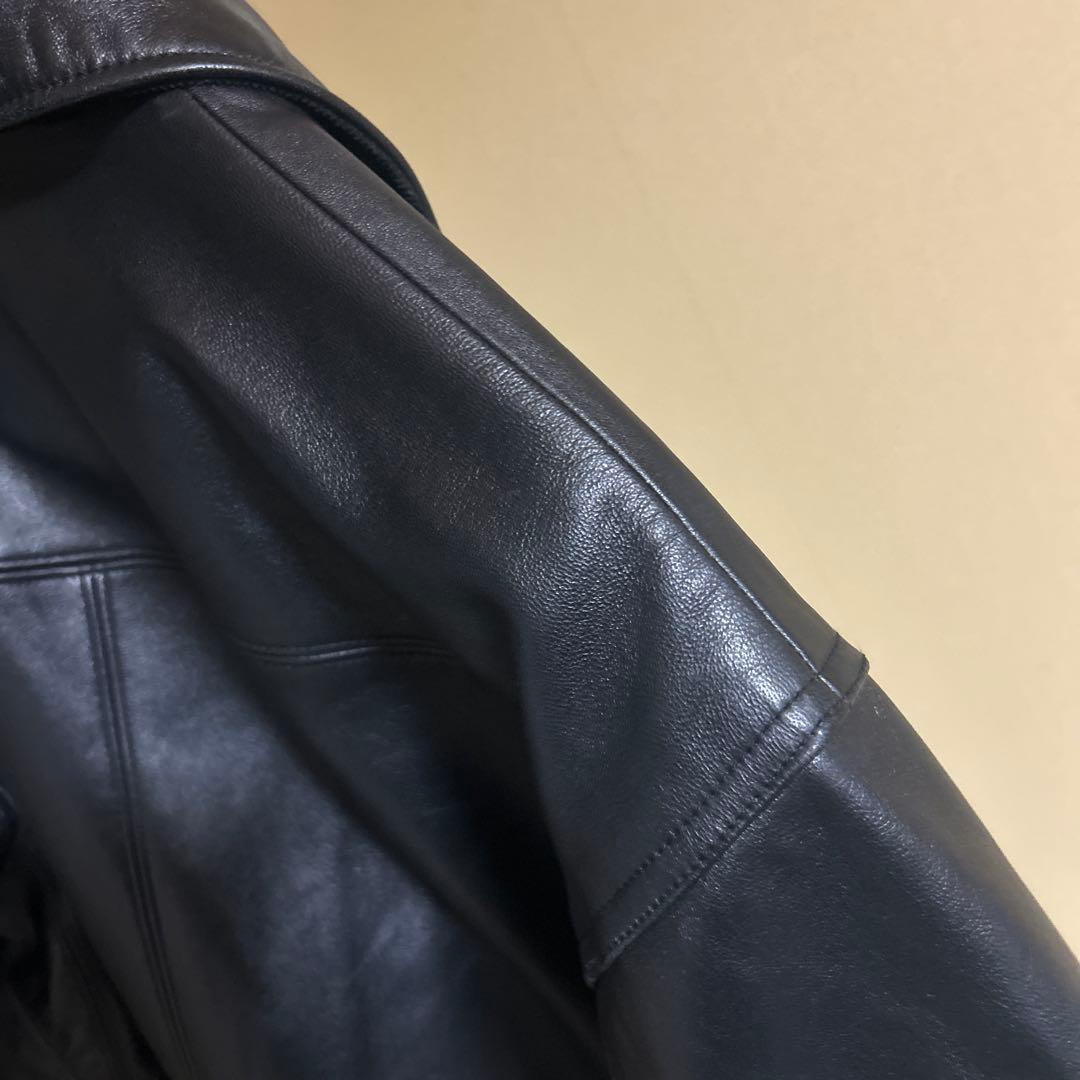 BEAMS レザー カーコート ブルゾン 23AW