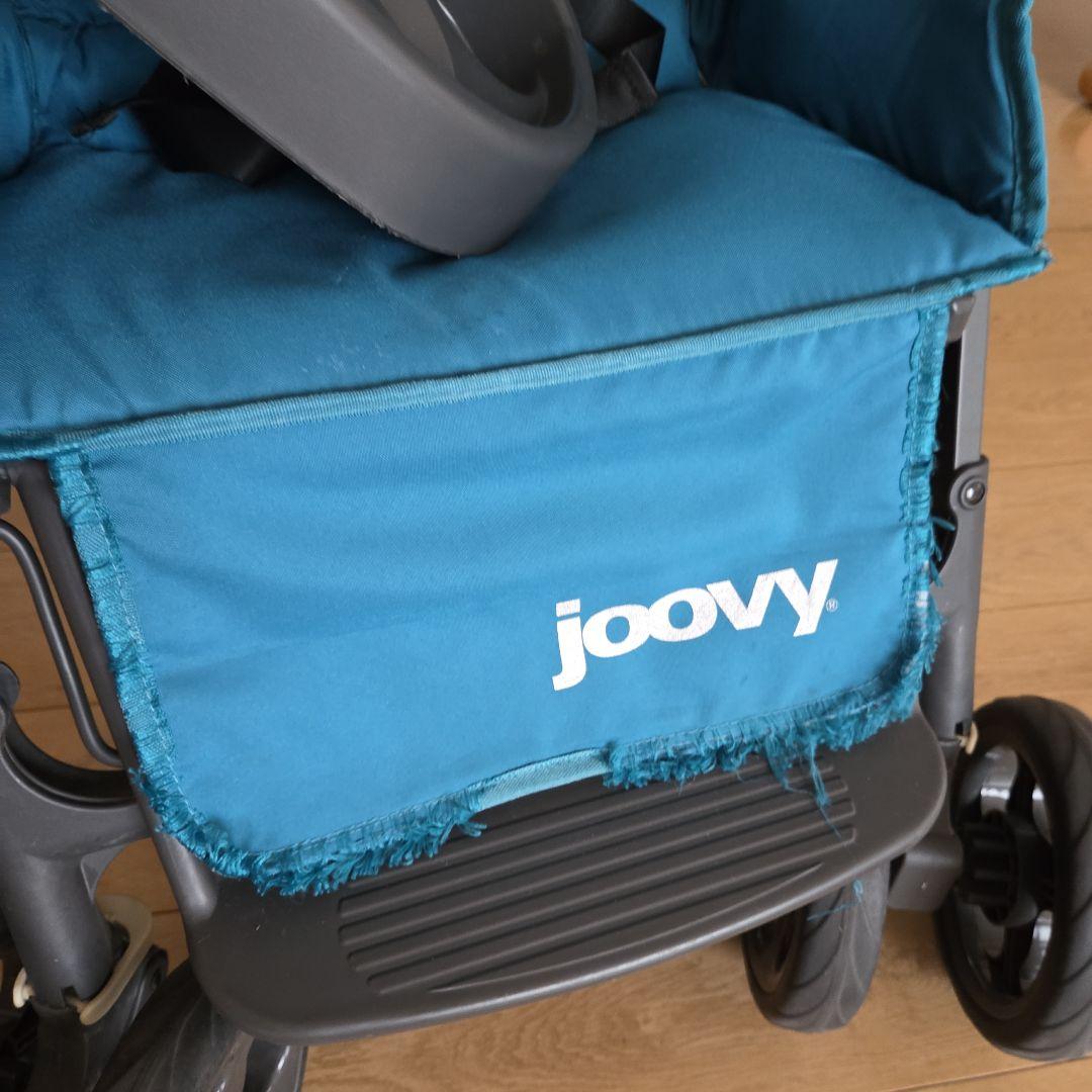 送料込み　joovy カブース 二人乗りベビーカー ターコイズ