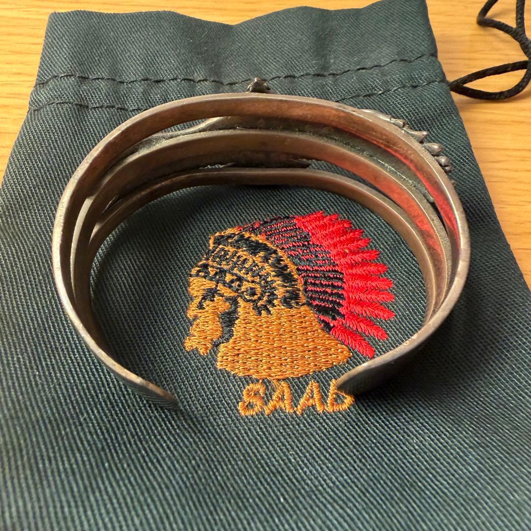 SAAD イーグルモチーフ シルバーバングル