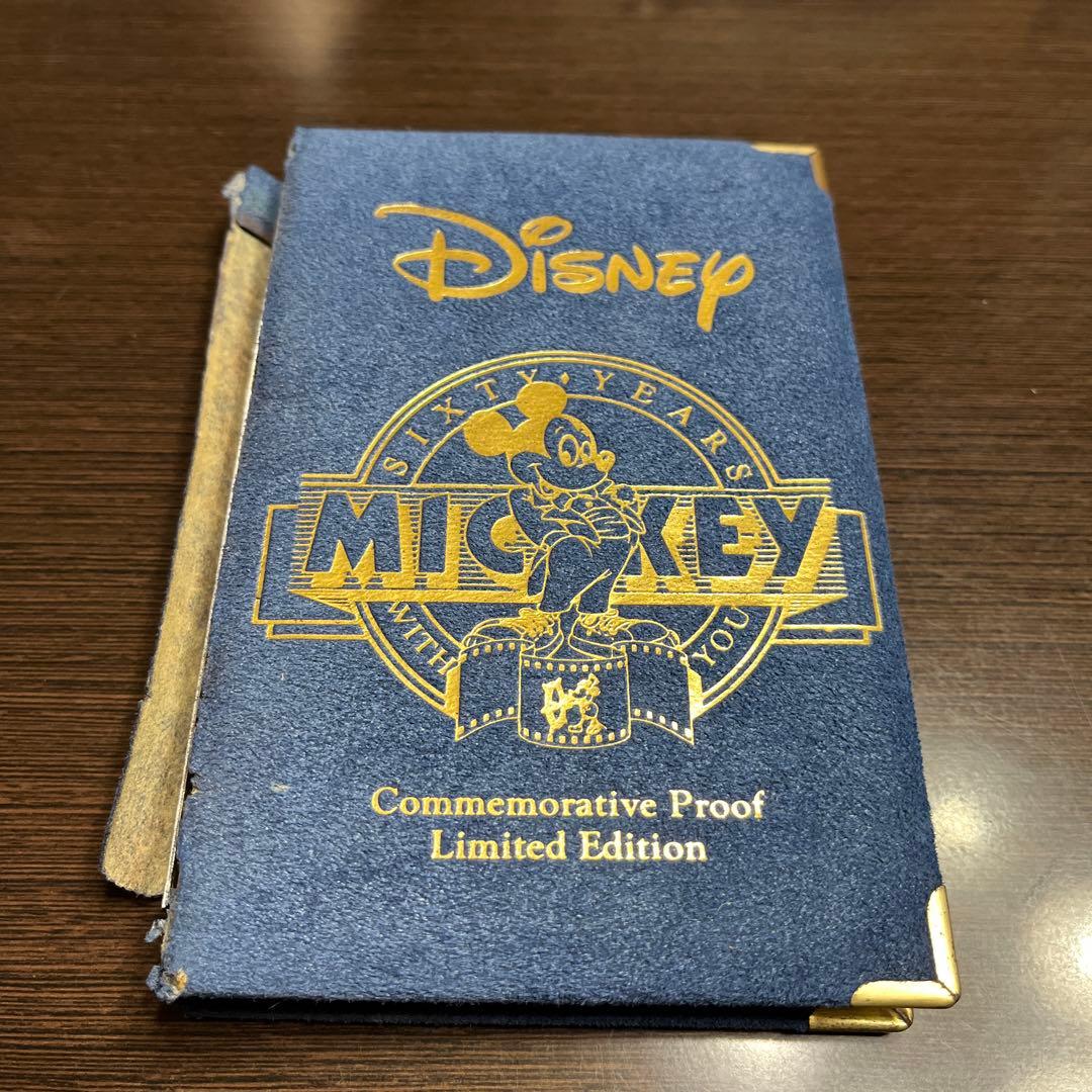 ミッキーマウス60周年記念銀貨1988年製 超レア希少品！　限定30000