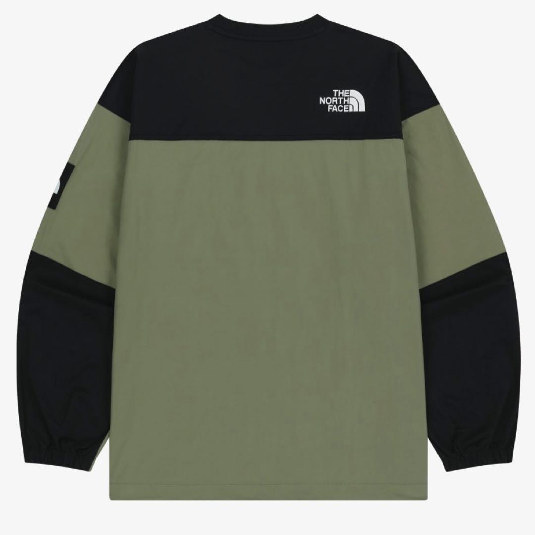 XXXL＊アルバニークルーネック　カーキ＊ロンT＊ノースフェイス＊韓国限定