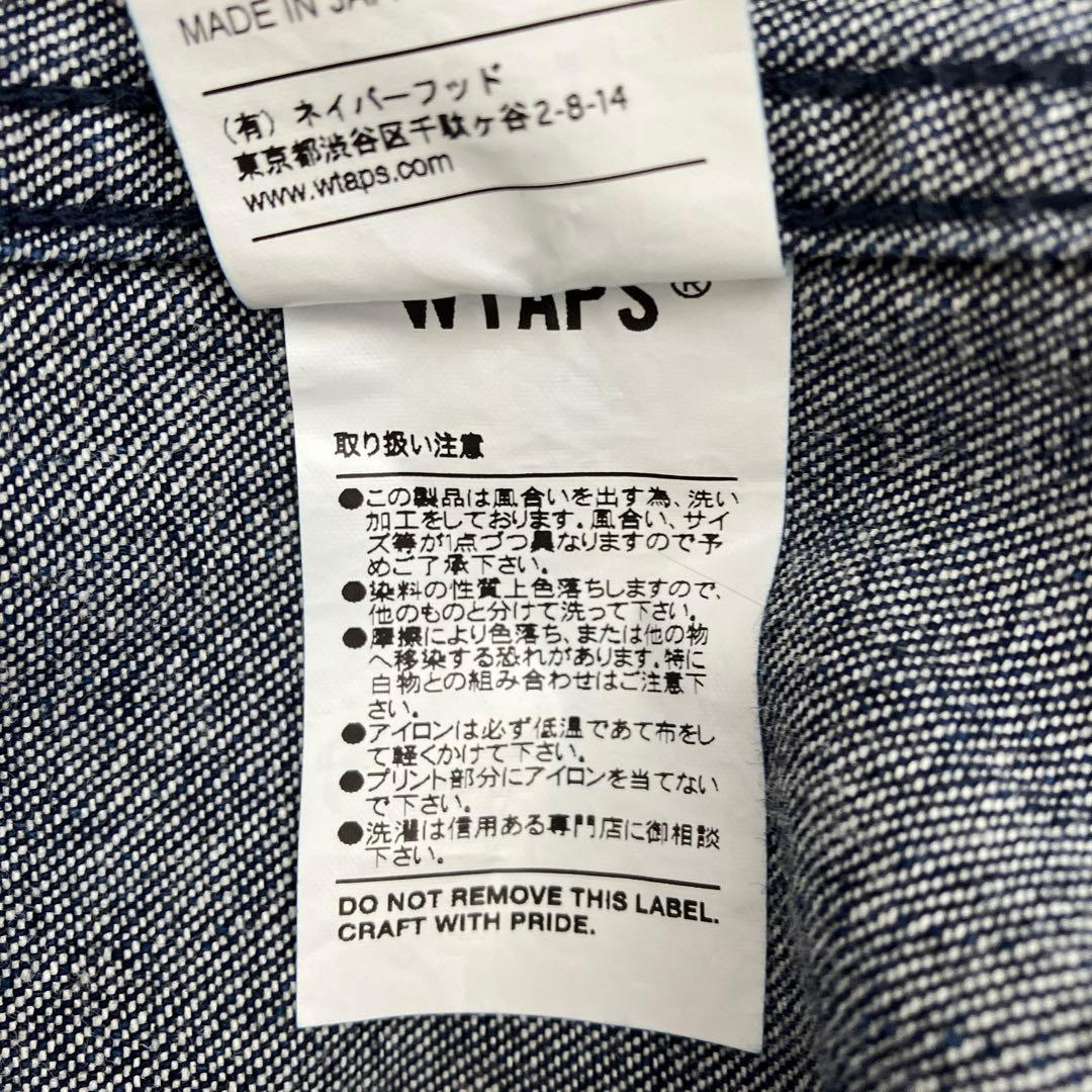 irielifeWTAPS・デニムアノラックパーカー・18SS・X02