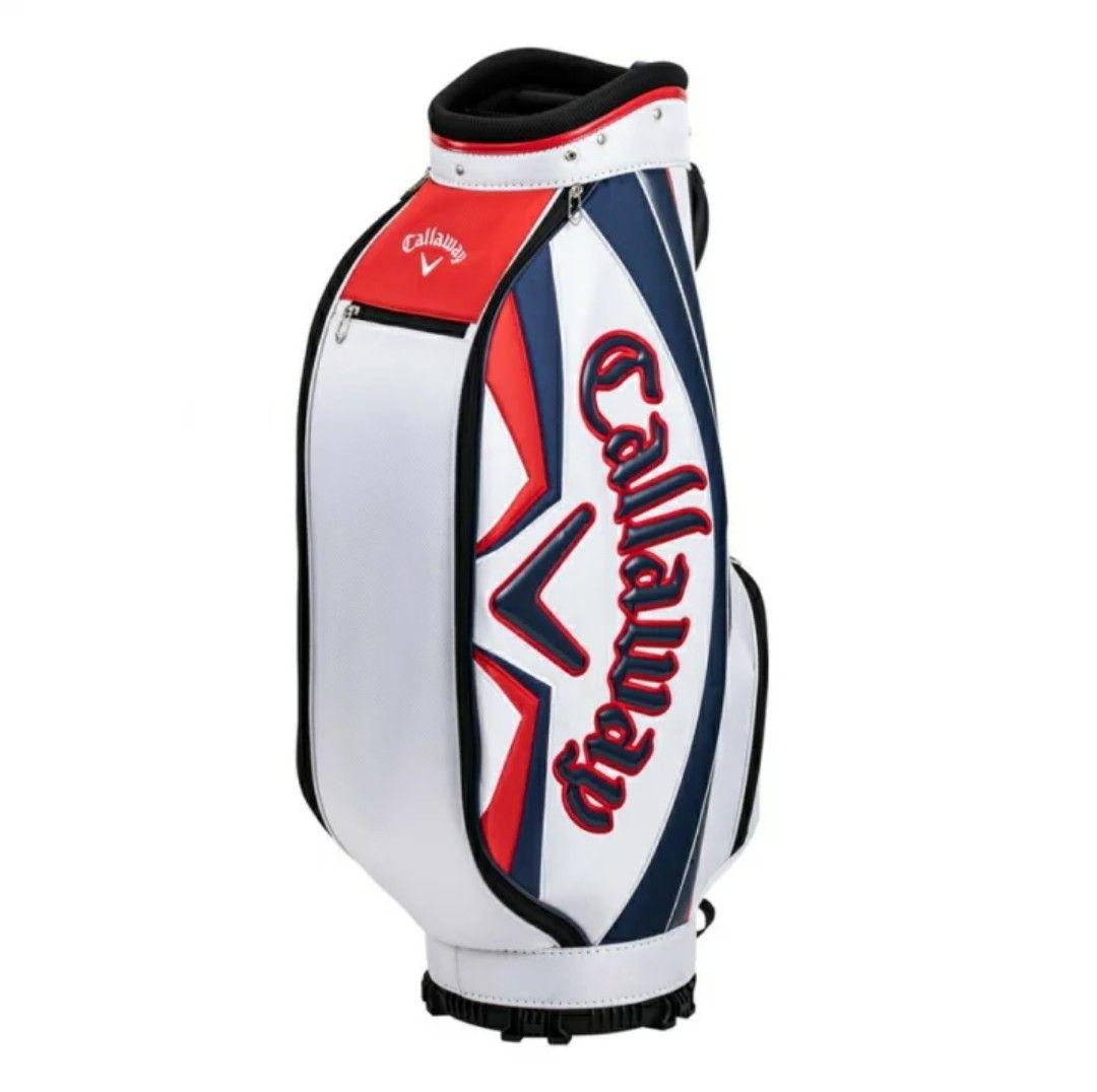 Callaway ゴルフバッグ ホワイト×ネイビー