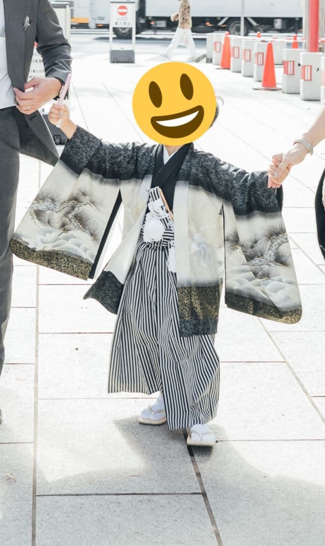 男の子 5歳 七五三 袴 着物 フルセット