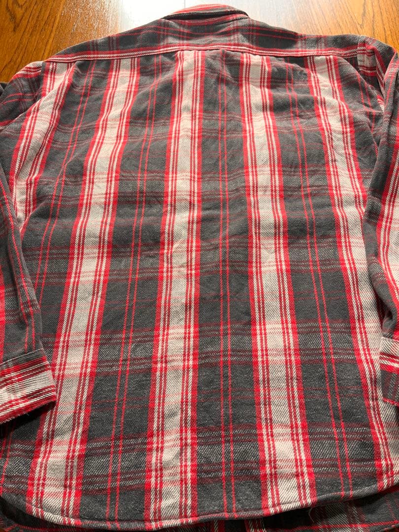 【好配色】USA製！FIVE BROTHER XL ネルシャツ ヴィンテージ