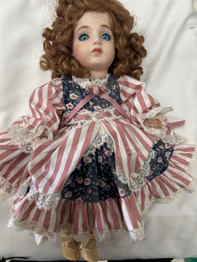 BRU J ドール 着せ替え 陶器 ビスクドール